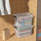 18 Quart Clear Plastic Storage Latching Bin - Image 7