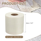PATIKIL Drywall Repair Mesh Tape, 8 inch x 328 ft Fiberglass Repair Patch - Image 2