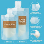 TailaiMei 12 Pieces Travel Pouches - Image 2