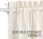 NICETOWN Blackout French Door Curtains - Image 3