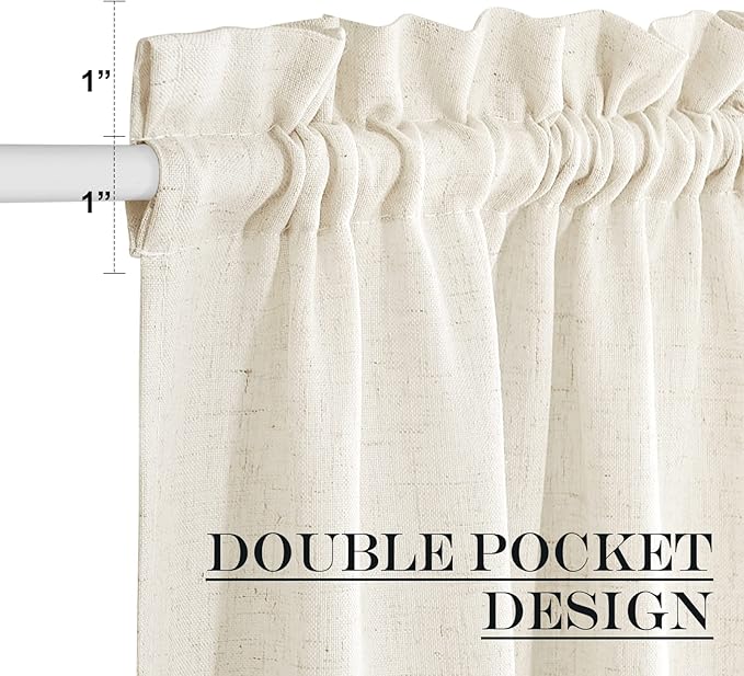 NICETOWN Blackout French Door Curtains - Image 3