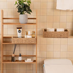 OIAHOMY Toilet Paper Baskets Handmade Paper Rope Decorative Wicker Storage Tank - Image 8