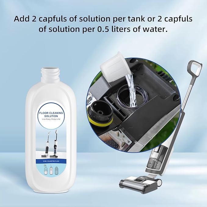 10 Bottles Compatible with Tineco Cleaning Solution Pet 500ml Per Bottle - Image 9
