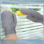 Bencailor 4 Pair Microfiber Dusting Mittens Reusable Women Cleaning Mittens - Image 6