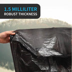 Black Trash Bag, Heavy Duty 20-30 Gallon Bag - Image 5