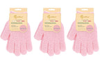 Evridwear Exfoliating Gloves for Shower, 100% Nylon Thick Soft Medium Heavy by Evridwear