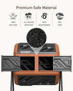THEGROW'ING Updated 43 Gallon Compost Bin Outdoor, Fast Assemble Tumbling - Image 6