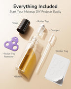ULG 24-Pack Essential Oil Roller Bottles 10ml, Empty Bottles - Image 7