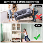 Ezprotekt 5" Round Felt Furniture Movers Sliders - Image 4