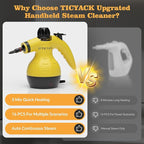 Steam Cleaner, Handheld Steam Cleaner - Image 3
