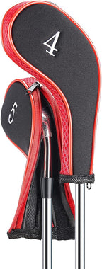 Sword &Shield sports Neoprene Zipper Golf Club Iron Head Covers Iron Covers - Image 3