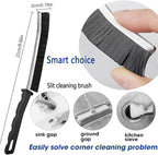 Crevice Cleaning Brush, Bathroom Gap Cleaning Brush, Hard Bristle Brush - Image 4