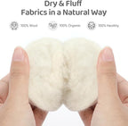 Wool Dryer Balls 6 Pack, Natural Fabric Softener, Dryer Balls Laundry Reusable - Image 4