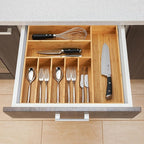 Umilife Large Kitchen Drawer Organizer, 2.5" High - Image 6