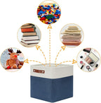 DULLEMELO Foldable Storage Cubes 12 x 12 Organizer Bins, Canvas Storage Bins - Image 5