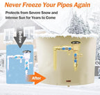 TOHONFOO Backflow Preventer Pipe Insulation Cover - Image 3