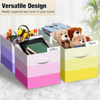 6 Pcs Fabric Storage Cubes Bins - Image 4