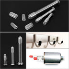 uxcell 20pcs Rubber End Caps Protective Caps 20mm ID Vinyl PVC Round Tube Bolt - Image 5