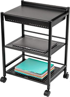 Mind Reader Cart with Covered Compartment, Office Organizer - Image 7