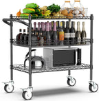 Leteuke 3 Tier Rolling Carts by Leteuke