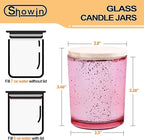 Thick Candle Jars for Making Candles 12 Pcs, 7 OZ Empty Jars - Image 6