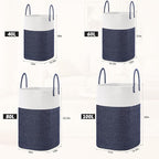 Laundry Basket, Woven Cotton Rope Laundry Hamper, Versatile Storage - Image 3