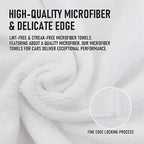 Tricol Clean Microfiber Cleaning Cloth, 12 Pack Ultra-Thick Cleaning Rags - Image 3