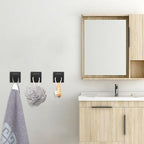NearMoon Bath Towel Hooks -SUS304 Stainless Steel Square Clothes Robe Hooks - Image 7
