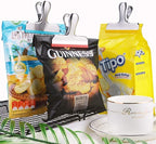 HOUSE AGAIN 12 Pack Stainless Steel Chip Bag Clips Covered - Image 7