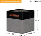 DULLEMELO 11x11 Storage Cubes, Collapsible Sturdy Cube Storage Bins - Image 6