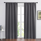 RYB HOME Blackout Curtains for Living Room, Large Window Shades for Bay Window by RYBHOME