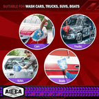 AIDEA Car Wash Mitt Microfiber-2PK, Scratch-Free& Lint-Free, Premium Chenille - Image 7