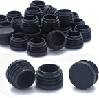 Plastic Plugs Tubing End Caps- Furnigear Black Chair End Cap 1 1/8" Outside by Furnigear