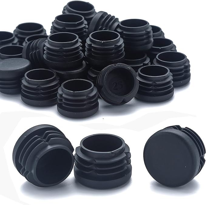 Furnigear Plastic Plugs Tubing End Caps Chair End Caps 7/8" Outside Bottom by Furnigear