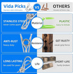 Heavy Duty Clothes Pins for Hanging Clothes, Stainless Steel Clothespins for - Image 3