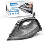 Steam Iron for Clothes, 1800W by IRONDAY