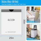 Trash Bags 15 Gallon Tall Kitchen Drawstring Garbage Bags, Fit 13-15 Gal Bins - Image 5