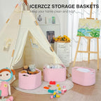 Storage Baskets for Organizing Shelves, Woven Cotton Rope Baskets for Storage - Image 6