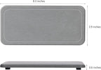 2 Pcs Water Absorbing Stone Trays, Kitchen/Bathroom Sink Soap Dish, Diatomite - Image 4