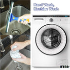 ITTAR Window Squeegee with 2 Sets Stainless Steel Pole, Squeegee Cleaning Tools - Image 9