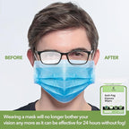 250 Count Anti Fog Lens Wipes for Eyeglasses, Pre-Moistened Individual Wrapped - Image 2