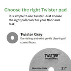 Diversey DD800576 TASKI Twister Intellipad Diamond Coated Floor Machine - Image 3