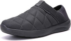 KUBUA Slippers for Men and Womens Indoor House Shoes Plush Slip on Outdoor by KUBUA