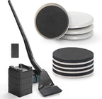 Furniture Lifter Tool + 8-Pack of 3.5" Sliders, Save 80% Effort, Safely and by Shnbxtnd