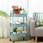 AGTEK Makeup Cart, Movable Rolling Organizer Cart - Image 6