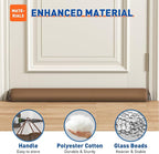 MAGZO Door Draft Stopper 36 Inches, Weighted Triangular Door Snake - Image 3