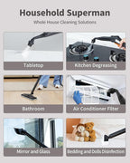 Steam Cleaner for home, 293°F 58 PSI Powerful Multipurpose Steam Mop for Home - Image 7