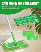 Reusable Microfiber Mop Pads Compatible - Image 8