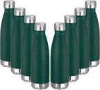 VEGOND 17oz Stainless Steel Water Bottles Bulk, Reusable Metal Sports Water by VEGOND