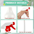 8 Pack Plastic Spray Bottles 16 oz Empty Refillable Spray Bottle - Image 3
